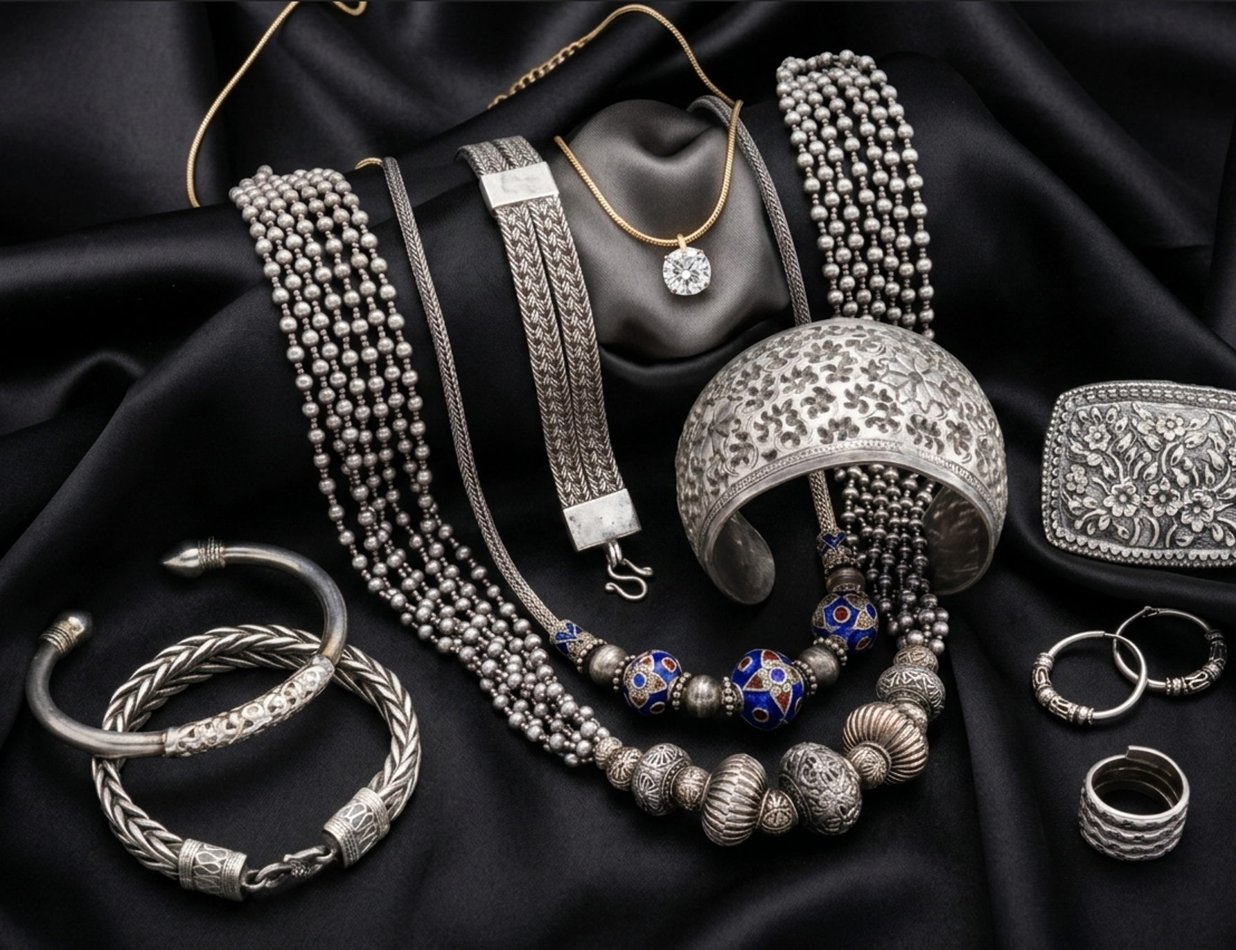 Featured silver jewelry